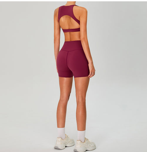 Crossover Power Shorts Set