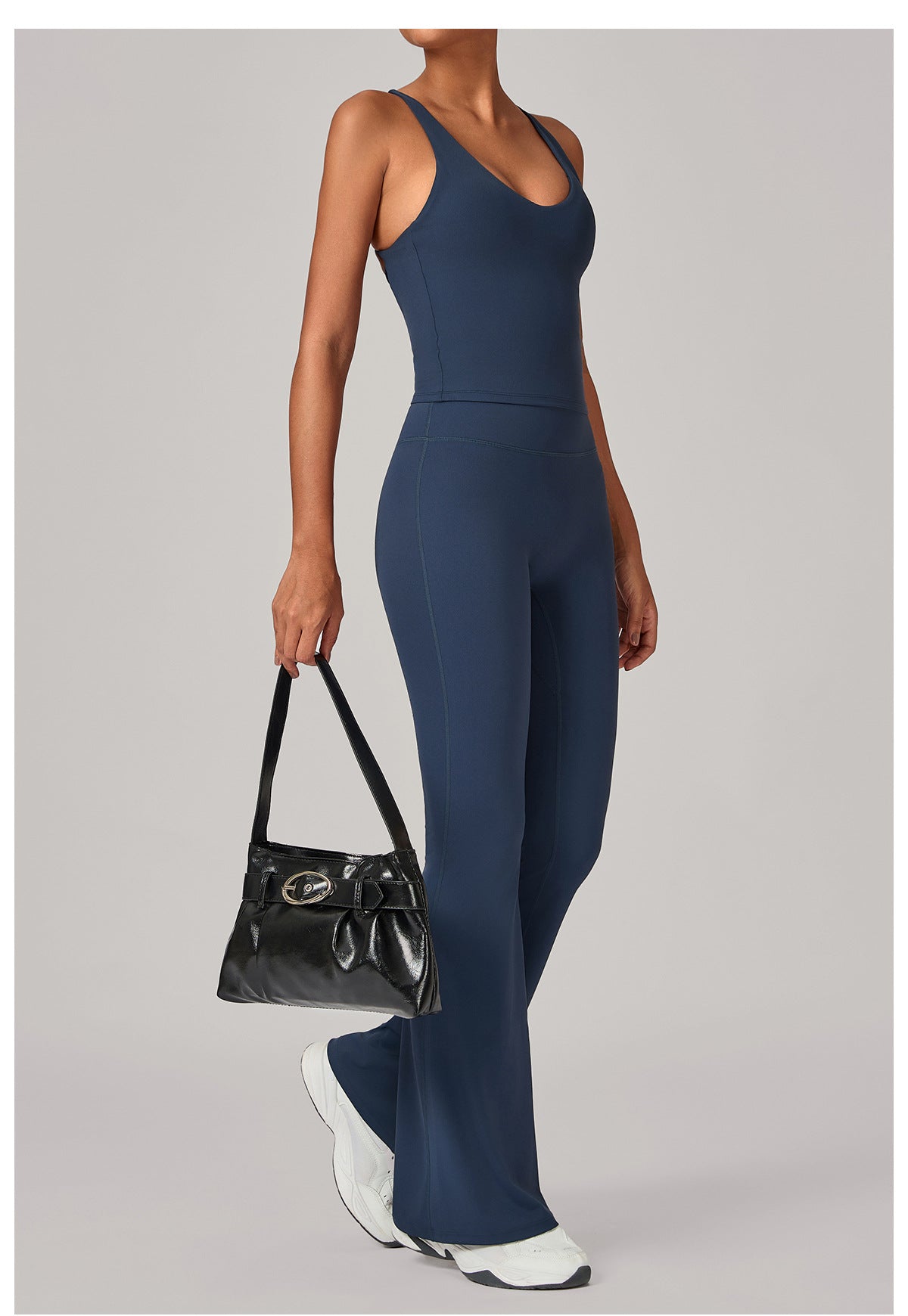 Jewel Cross Flare Empress Bodysuit