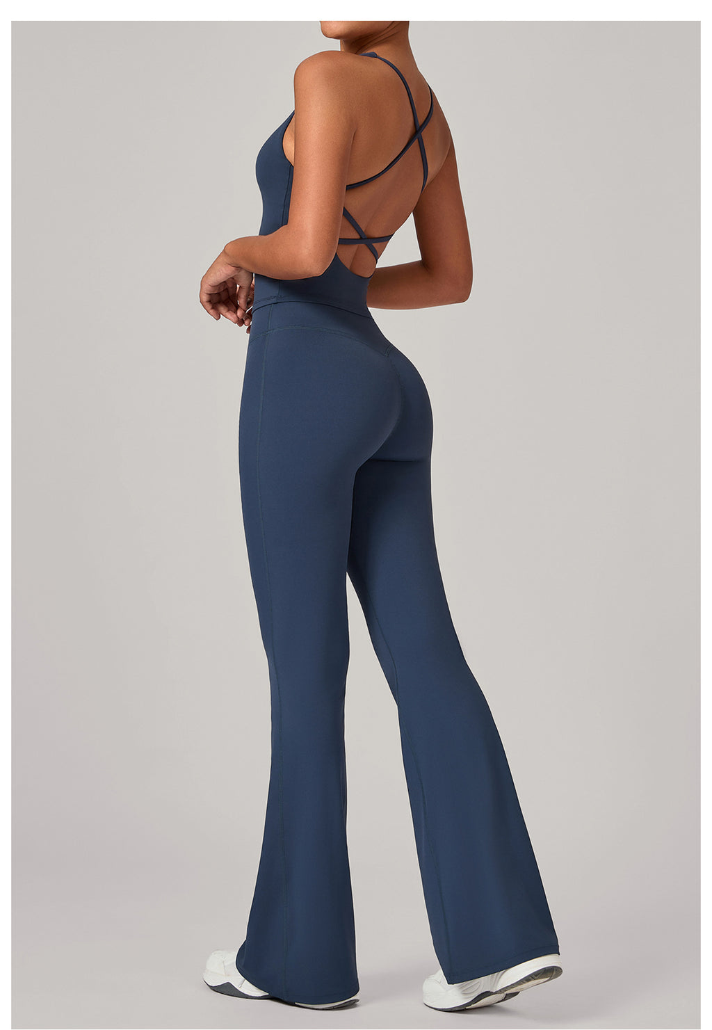 Jewel Cross Flare Empress Bodysuit