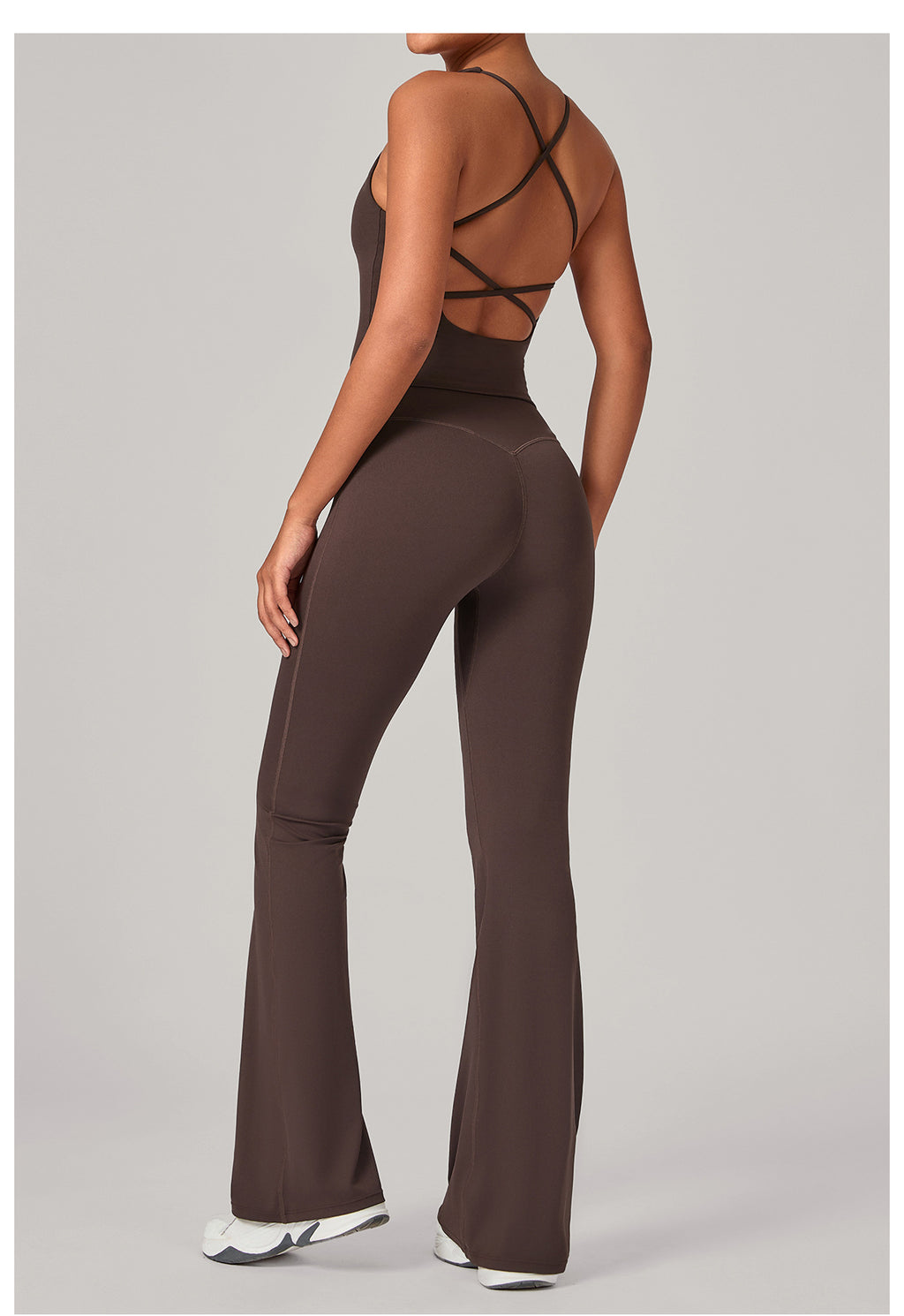Jewel Cross Flare Empress Bodysuit