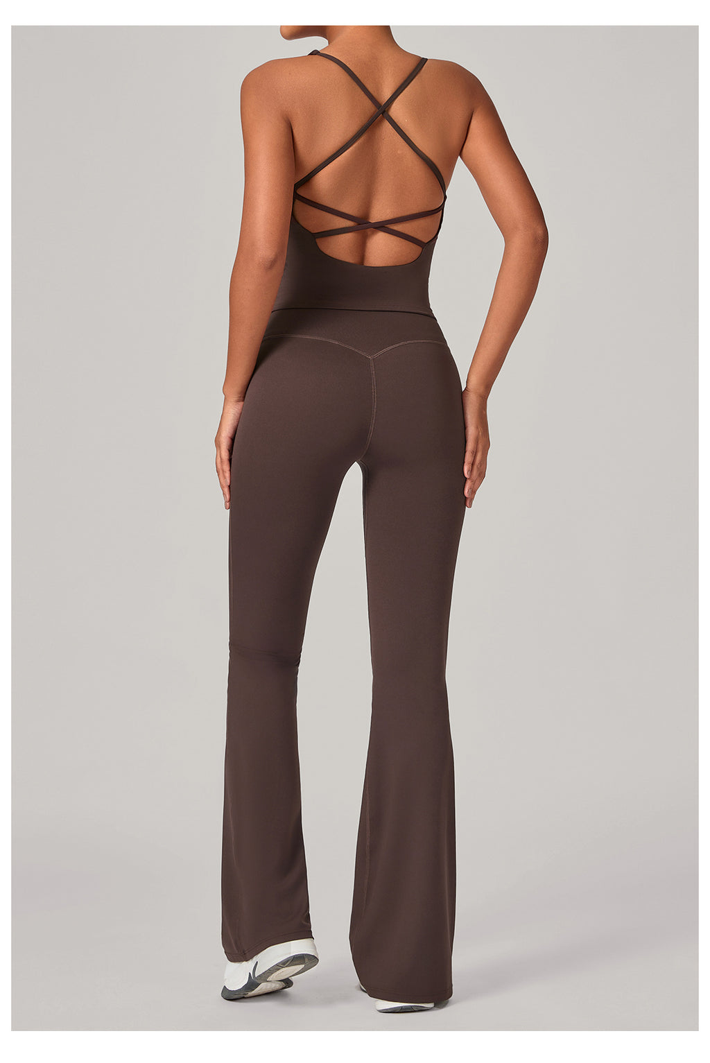 Jewel Cross Flare Empress Bodysuit