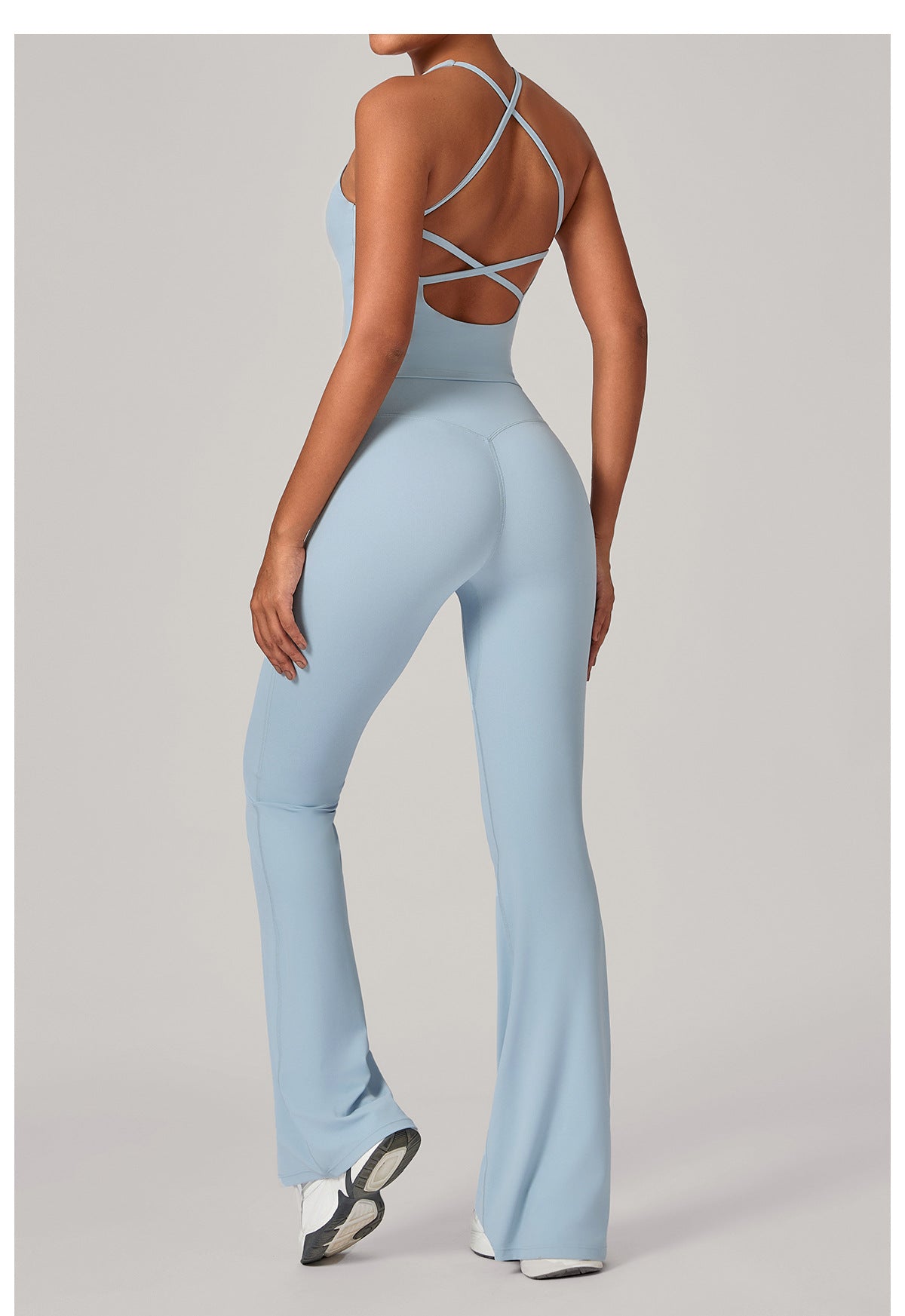 Jewel Cross Flare Empress Bodysuit