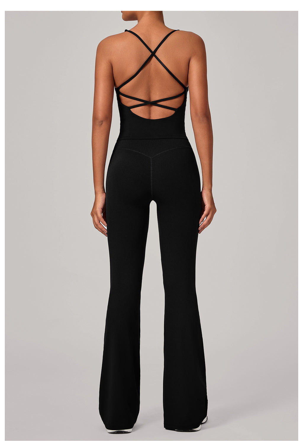Jewel Cross Flare Empress Bodysuit