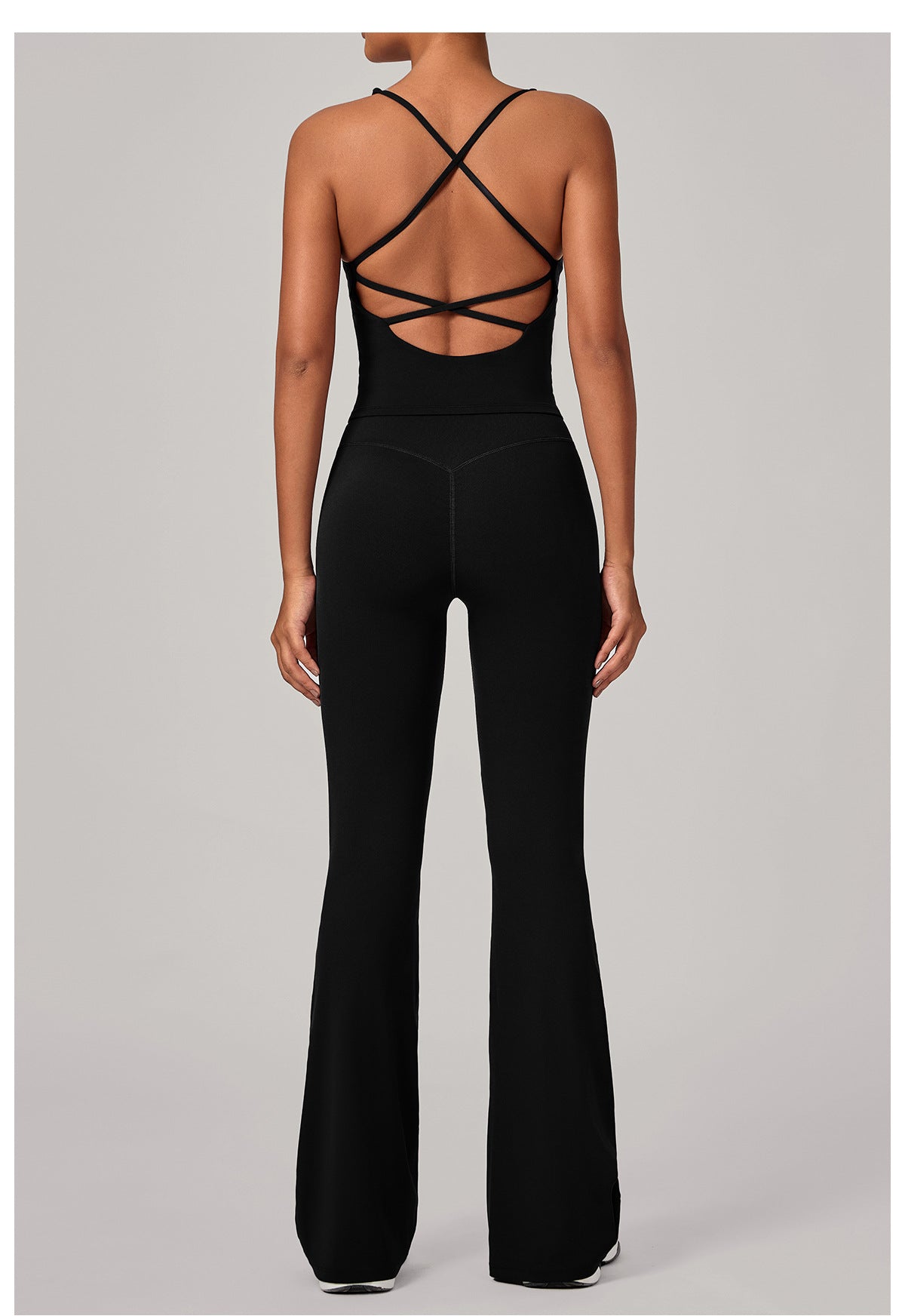 Jewel Cross Flare Empress Bodysuit