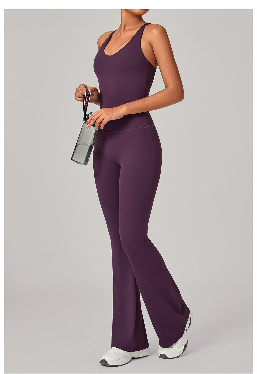 Jewel Cross Flare Empress Bodysuit