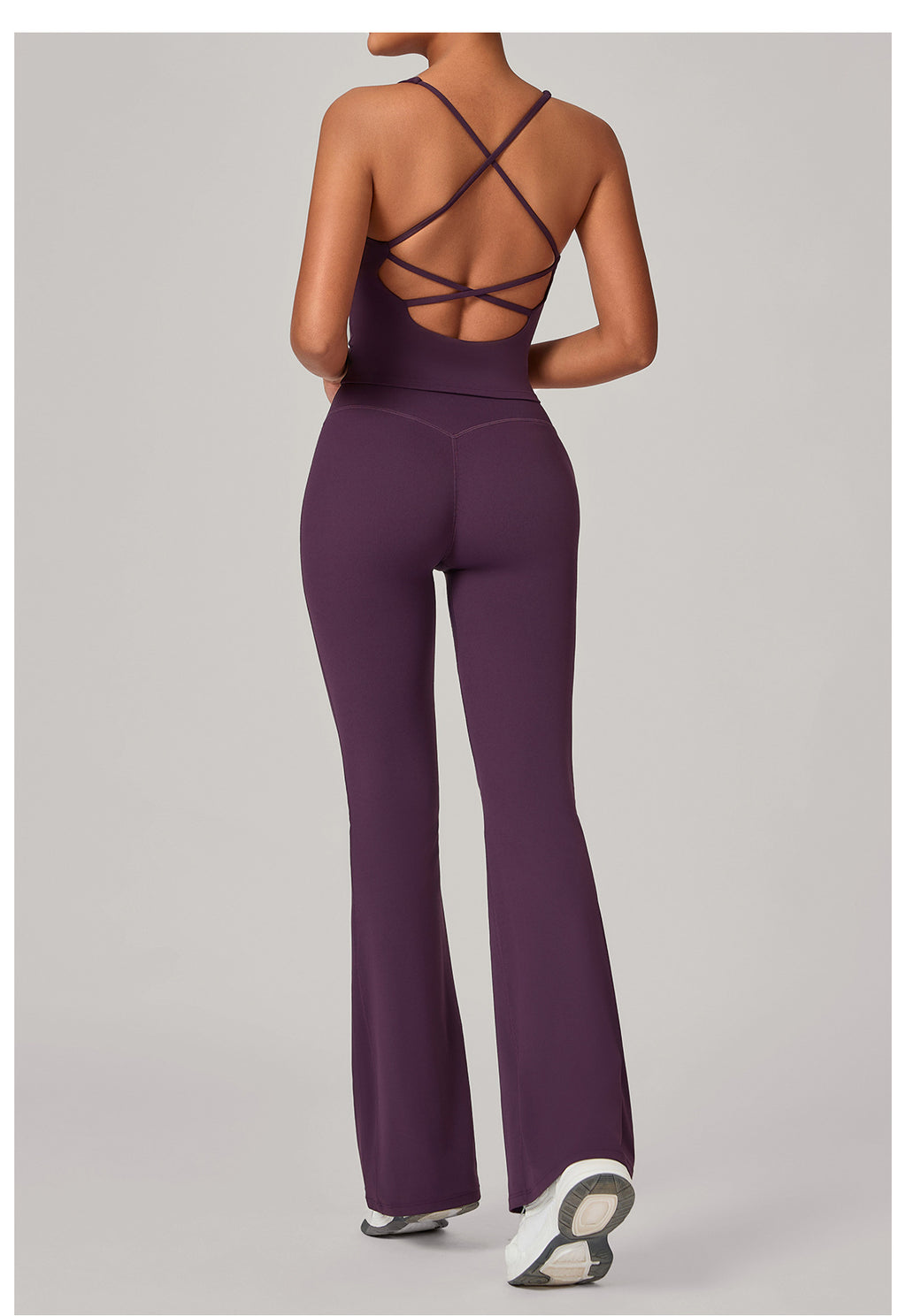 Jewel Cross Flare Empress Bodysuit