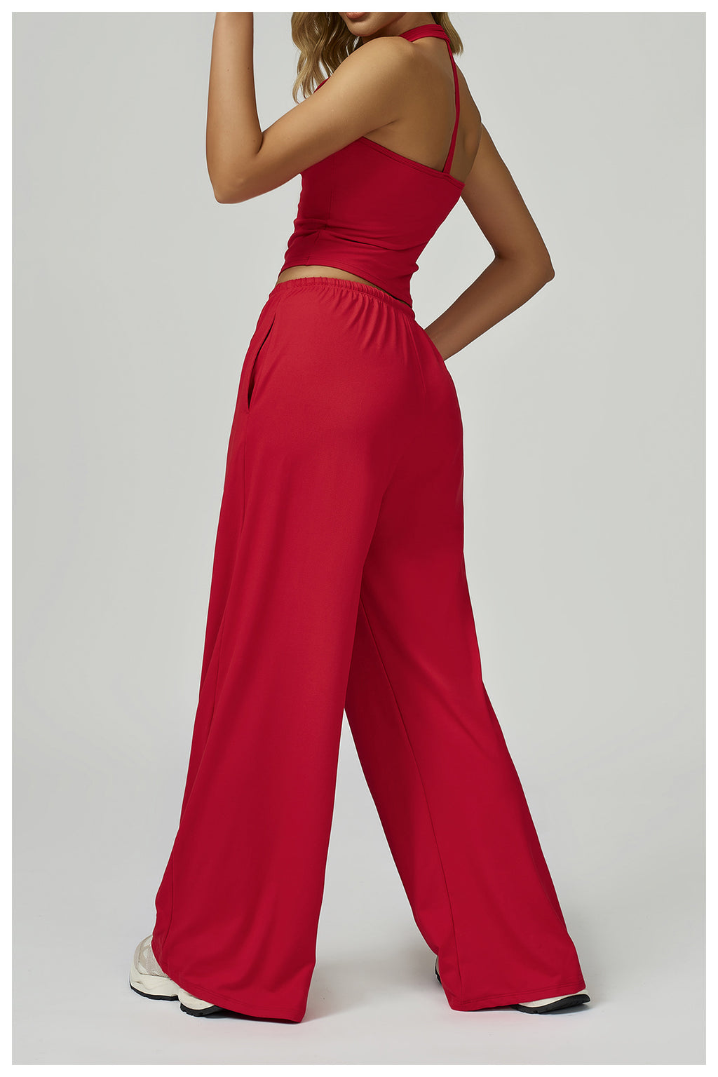 Wide-Leg Two-Piece Set