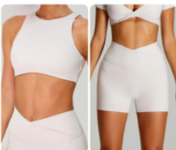 Crossover Power Shorts Set