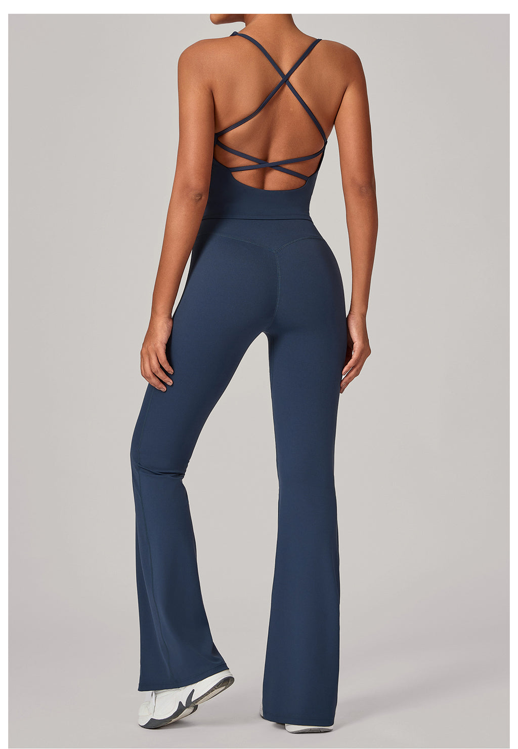 Jewel Cross Flare Empress Bodysuit
