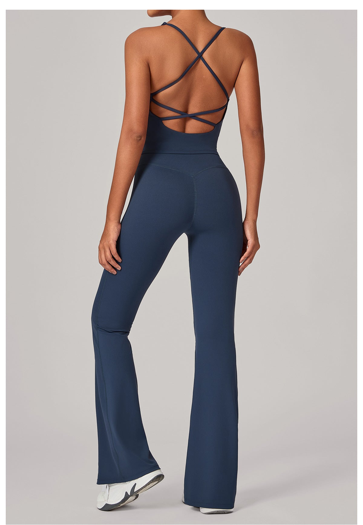 Jewel Cross Flare Empress Bodysuit